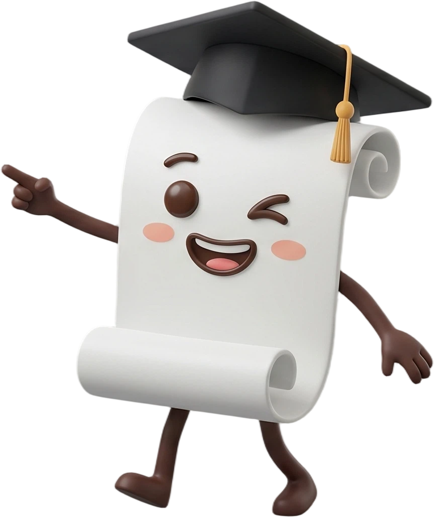 Mascot standing in front